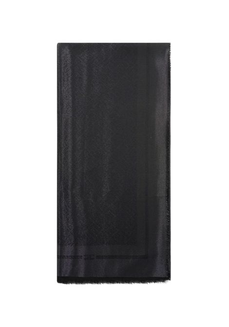 Sciarpa con pattern logo ELISABETTA FRANCHI | Sciarpe | SC12F56E2110